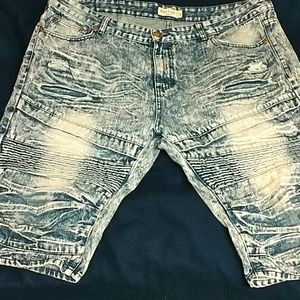 Blue Cult Denim Shorts (size 42)
